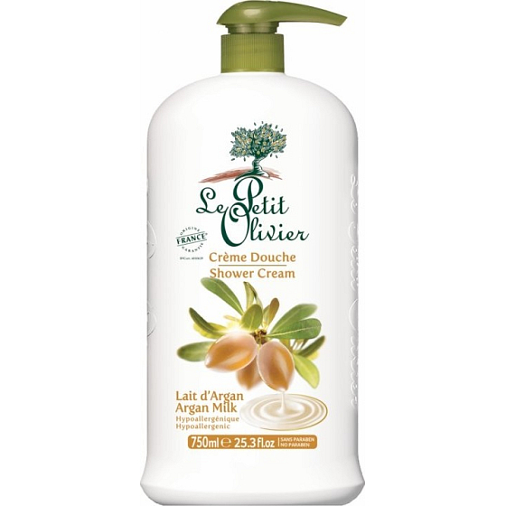 Le Petit Olivier Argan Milk Shower Cream Dispenser 750 ml
