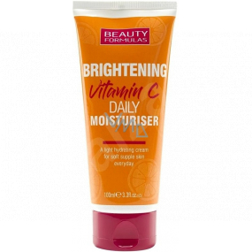 Beauty Formulas Brightening Moisturizing Face Cream with Vitamin C 100 ml