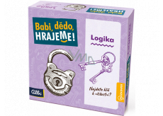 Albi Babi, grandpa, we play Logic knowledge game recommended age 8+