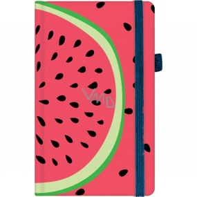 Albi Diary 2022 pocket with rubber band Melon 15 x 9.5 x 1.3 cm