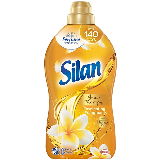 Silan Aromatherapy Fascinating Frangipani Concentrated Fabric Softener 58 Loads 1.45 l