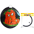 Rappa Halloween Lantern round with pumpkin 25 cm