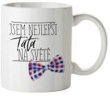 Bohemia Gifts I am the best dad in the world ceramic mug with picture 350 ml