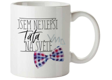 Bohemia Gifts I am the best dad in the world ceramic mug with picture 350 ml