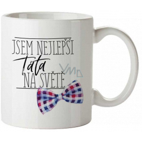 Bohemia Gifts I am the best dad in the world ceramic mug with picture 350 ml