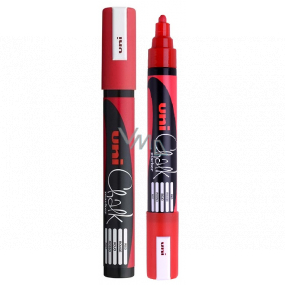 Uni Mitsubishi Chalk Marker chalk marker red 1,8-2,5 mm, PWE-5M