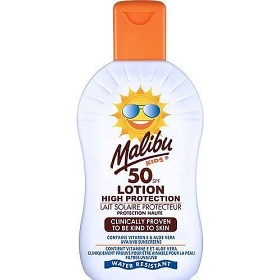 Malibu Kids Lotion SPF50 Sunscreen Lotion for Kids 100 ml