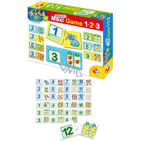 EP Line Baby Genius Maxi Counting 1-2-3 educational game 48 pieces, recommended age 3+