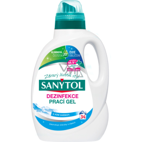 Sanytol Disinfectant with fresh scent universal washing gel 34 doses 1,7 l