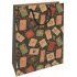 Nekupto Gift kraft bag 28 x 37 cm Christmas gifts green