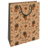 Nekupto Gift kraft bag 28 x 37 cm Christmas trees