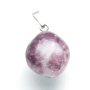 Lepidolite Troml pendant natural stone M, approx. 2,5 - 4 cm, amulet of athletes
