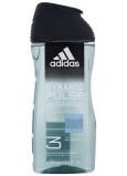 Adidas Dynamic Pulse 3in1 shower gel for body, hair and skin for men 250 ml