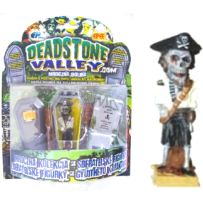 EP Line Deadstone Valley Zombie collectible figure, Captain - Pirate Frank with his own coffin and tombstone