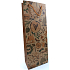 Nekupto Gift bag for bottle 15 x 40 cm Christmas wood, mistletoe
