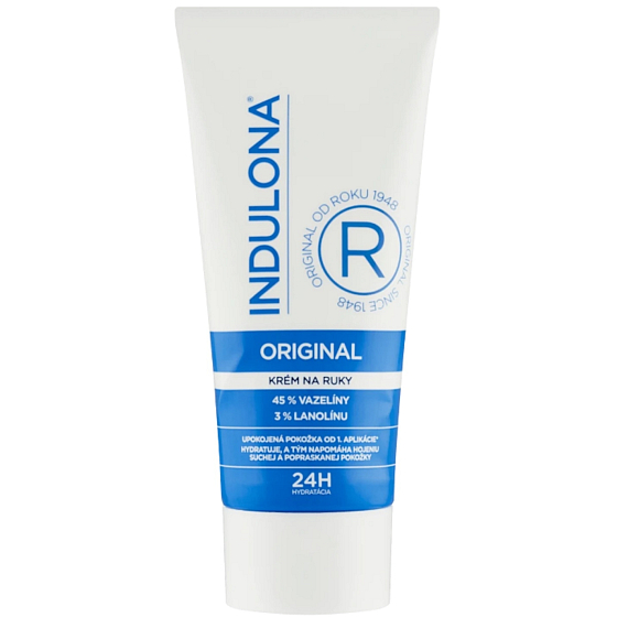 Indulona Original 24 Hour Hydration Hand Cream with Lanolin and Vaseline 30 ml