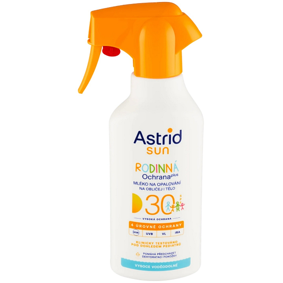 Astrid Sun OF30 Family Sun Lotion with pump 270 ml