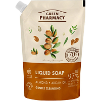 Green Pharmacy Almond and Argan Oil Liquid Soap Refill 460 ml