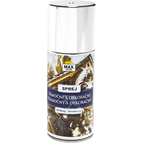 Max Color Silver Decorative Spray, 150 ml