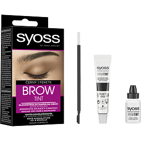 Syoss Brow Tint Eyebrow Tint, Black Syoss Brow Tint Eyebrow Tint, Black