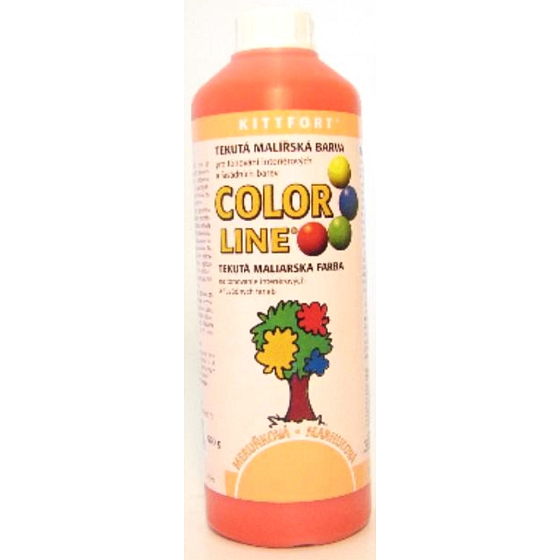 Kittfort Color Line Liquid Paint Color Apricot 500 g