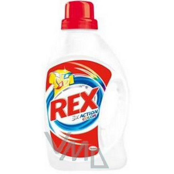 Rex 3 x Action Color gel for washing colored laundry 20 doses 1.4 l