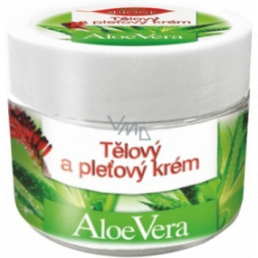 Bione Cosmetics Aloe Vera body and face cream for all skin types 260 ml