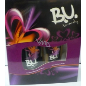 BU Trendy Eau de Parfum 75 ml + 150 ml spray deodorant for women gift set