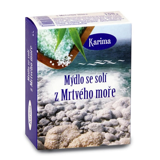 Karima Dead Sea Toilet Soap with Dead Sea Salt 100 g