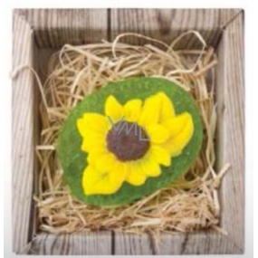 Bohemia Gifts Sunflowers handmade toilet soap in a box of 60 g