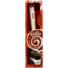 Nekupto Twister Spoon with the name Radka red 16 cm