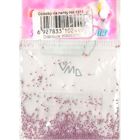 Angel nail decorations balls old pink 1 pack