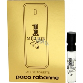 Paco Rabanne 1 Million EdT 1.5 ml men's eau de toilette spray, Vial