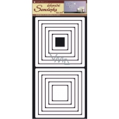 Wall stickers squares white 69 x 32 cm