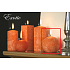 Lima Marble Exotic scented candle orange sphere 80 mm 1 piece