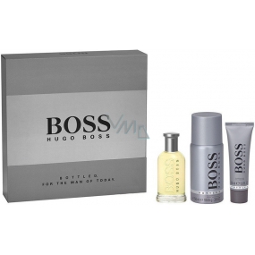 Hugo Boss Boss No.6 Bottled eau de toilette for men 50 ml + shower gel 50 ml + deodorant spray 150 ml, gift set