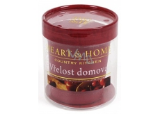 Heart & Home The warmth of home Soy scented candle without packaging burns for up to 15 hours 53 g