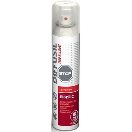 Diffusil Repellent Basic repellent for repelling mosquitoes, ticks and flies fly 150 ml
