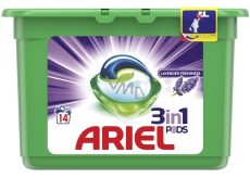 Ariel 3in1 Lavender Freshness Washing Gel Capsules 14 pieces 378 g