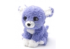Albi Warm plush puppy Puppy purple, 25 cm × 20 cm, 750 g