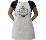 Bohemia Gifts Kitchen apron with print Grand restaurant Babička, length 75 cm