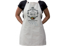 Bohemia Gifts Kitchen apron with print Grand restaurant Babička, length 75 cm