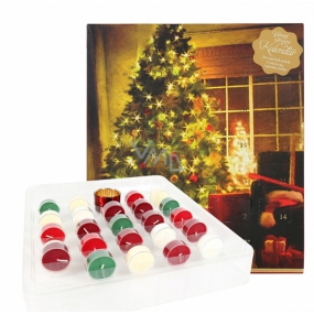 Heart & Home Advent Calendar Soy Scented Tea Candle 24 Pieces Gift Set