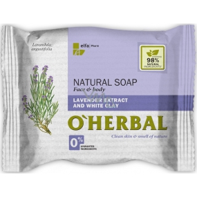 About Herbal Natural Lavender and white clay natural toilet soap 100 g