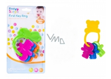First Play Keys Rattle Bite Copper