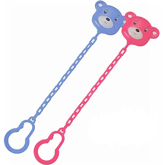 Baby Farlin Pacifier Holder Bear