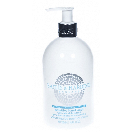 Baylis & Harding Sensitive liquid hand soap dispenser 500 ml