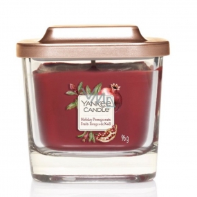 Yankee Candle Holiday Pomegranate - Pomegranate Soy Scented Candle Elevation small glass small 1 wick 96 g
