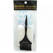 Duko Highlighting brush and hairdressing cap Hairdressing set