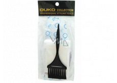 Duko Highlighting brush and hairdressing cap Hairdressing set